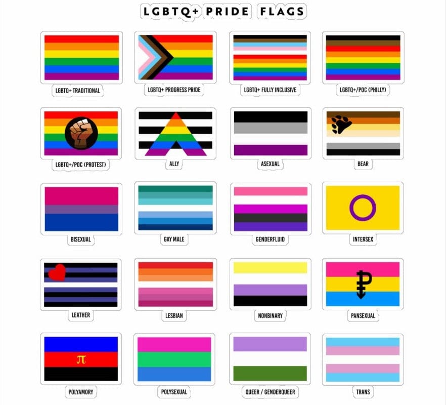 What-Do-the-Different-LGBTQ-Flags-Mean-A-Comprehensive-Guide We are Pride