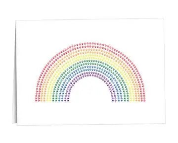 Paw Print Rainbow Note Cards - We Are Pride
